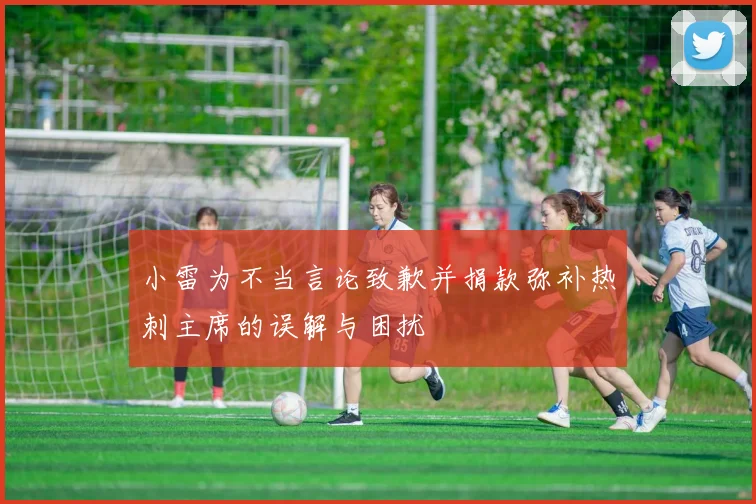 小雷为不当言论致歉并捐款弥补热刺主席的误解与困扰